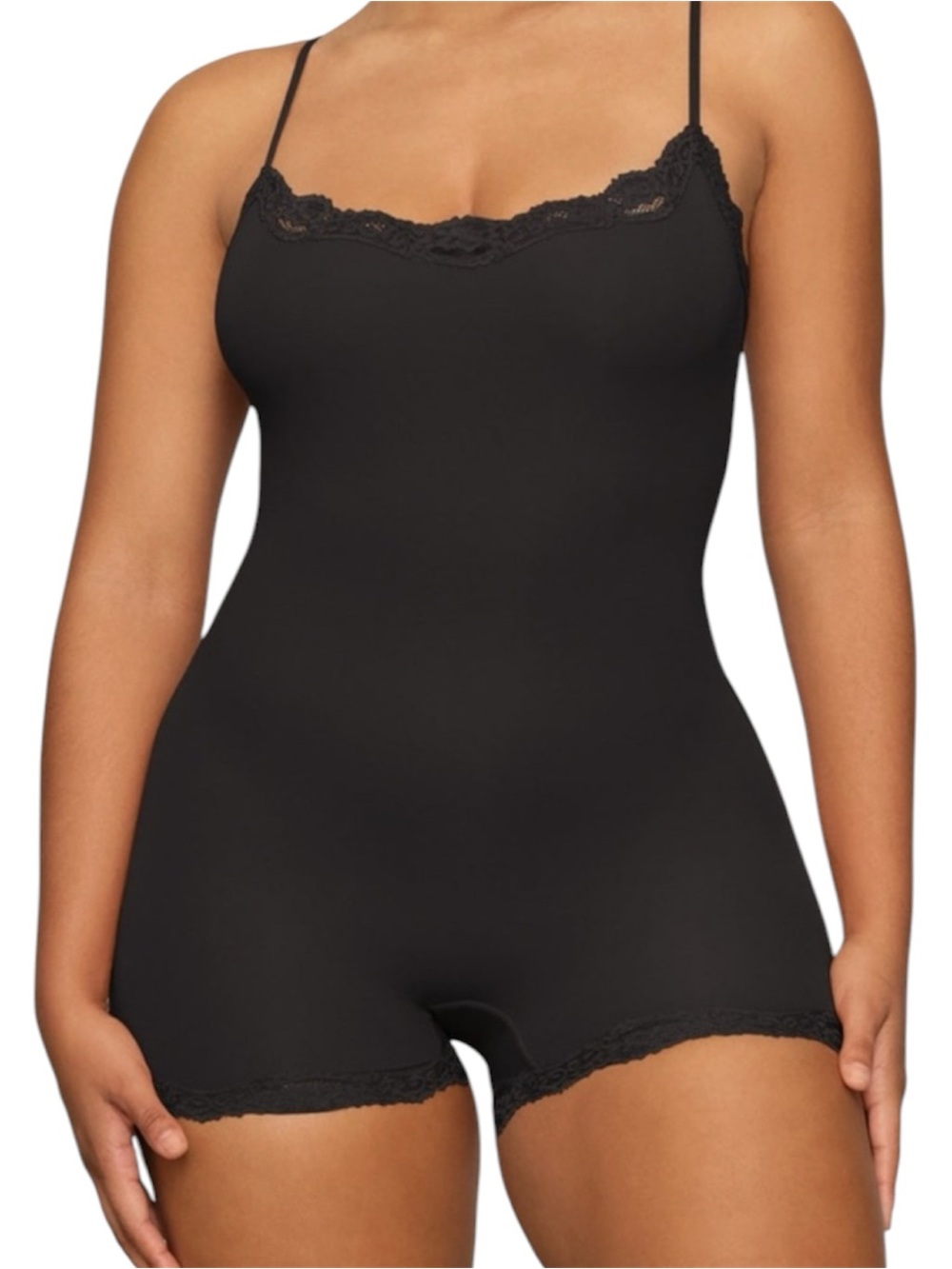 🖤Skims Fits Everybody Lace Onesie Color “Onyx” Size XXL🖤